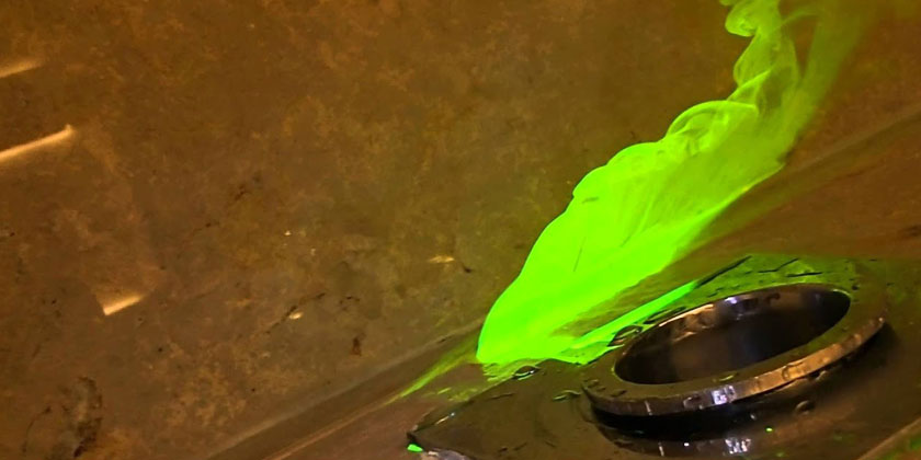 Recherche de fuite d'eau à la fluorescéine à Paris