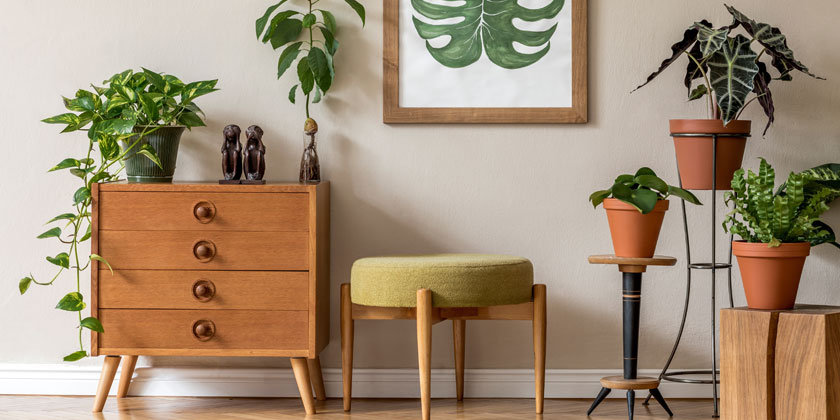 Commode en bois