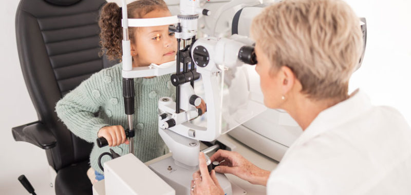 Les examens de la vue pour les enfants