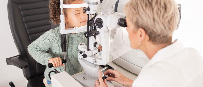 Les examens de la vue pour les enfants